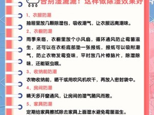 喷潮湿怎么办到的？房间潮湿不用怕，几招轻松解决