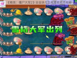 《精英：僵尸大军2》全金块与血瓶藏匿地点揭秘