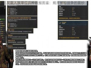 灰蛊人族单位兵种数据图鉴：揭开神秘战争的面纱