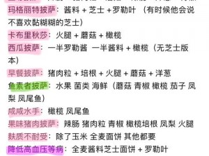 如何制作可口的披萨：美味的披萨自然母亲的馈赠攻略