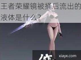 王者荣耀镜被捅还流水-王者荣耀镜被捅后流出的液体是什么？