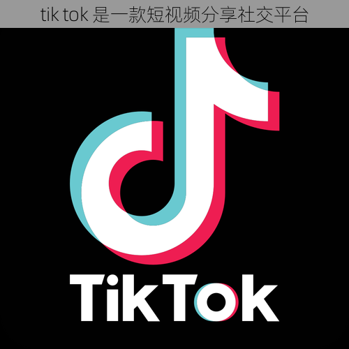 tik tok 是一款短视频分享社交平台