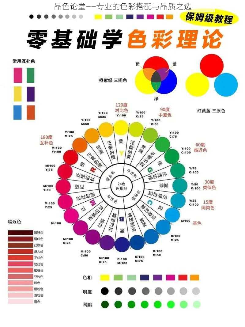 品色论堂——专业的色彩搭配与品质之选