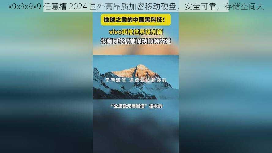 x9x9x9x9 任意槽 2024 国外高品质加密移动硬盘，安全可靠，存储空间大