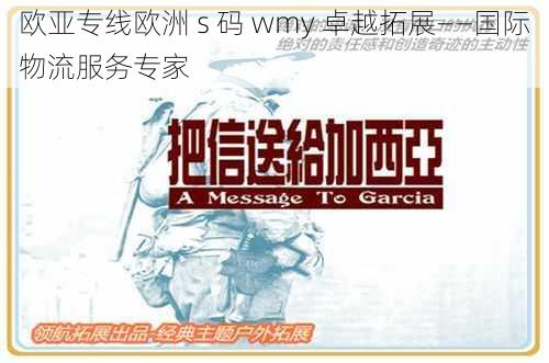 欧亚专线欧洲 s 码 wmy 卓越拓展——国际物流服务专家