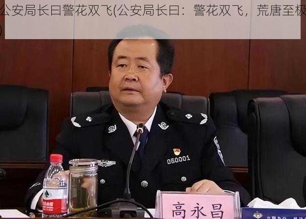 公安局长曰警花双飞(公安局长曰：警花双飞，荒唐至极)