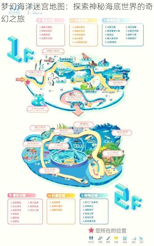 梦幻海洋迷宫地图：探索神秘海底世界的奇幻之旅