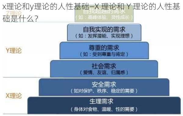 x理论和y理论的人性基础—X 理论和 Y 理论的人性基础是什么？