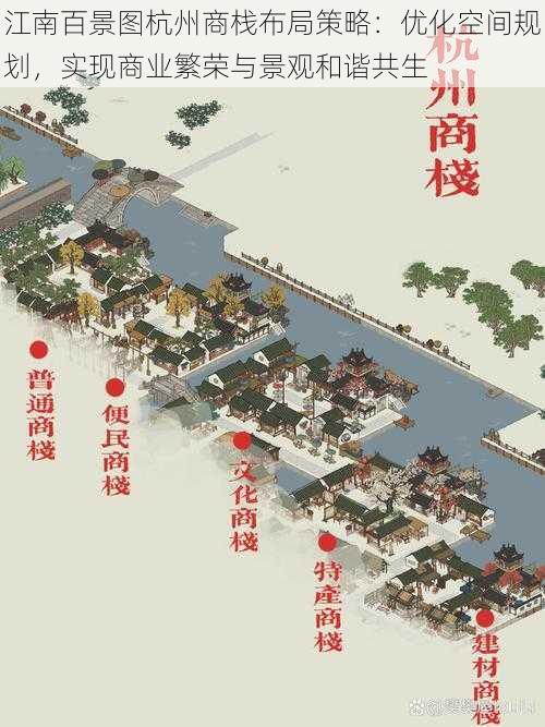 江南百景图杭州商栈布局策略：优化空间规划，实现商业繁荣与景观和谐共生