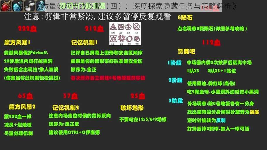 《质量效应支线攻略（四）：深度探索隐藏任务与策略解析》