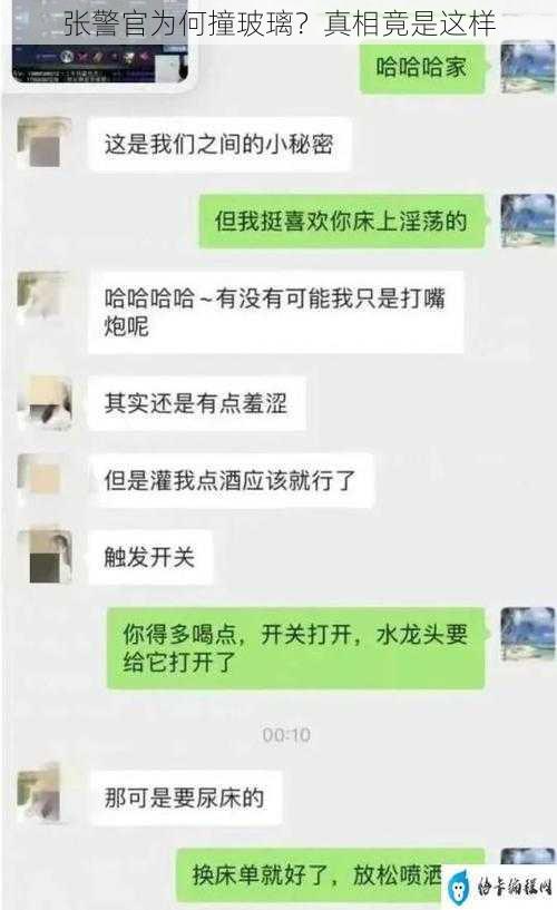 张警官为何撞玻璃？真相竟是这样