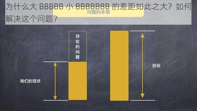 为什么大 BBBBB 小 BBBBBBB 的差距如此之大？如何解决这个问题？