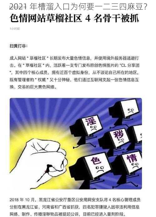 2021 年槽溜入口为何要一二三四麻豆？