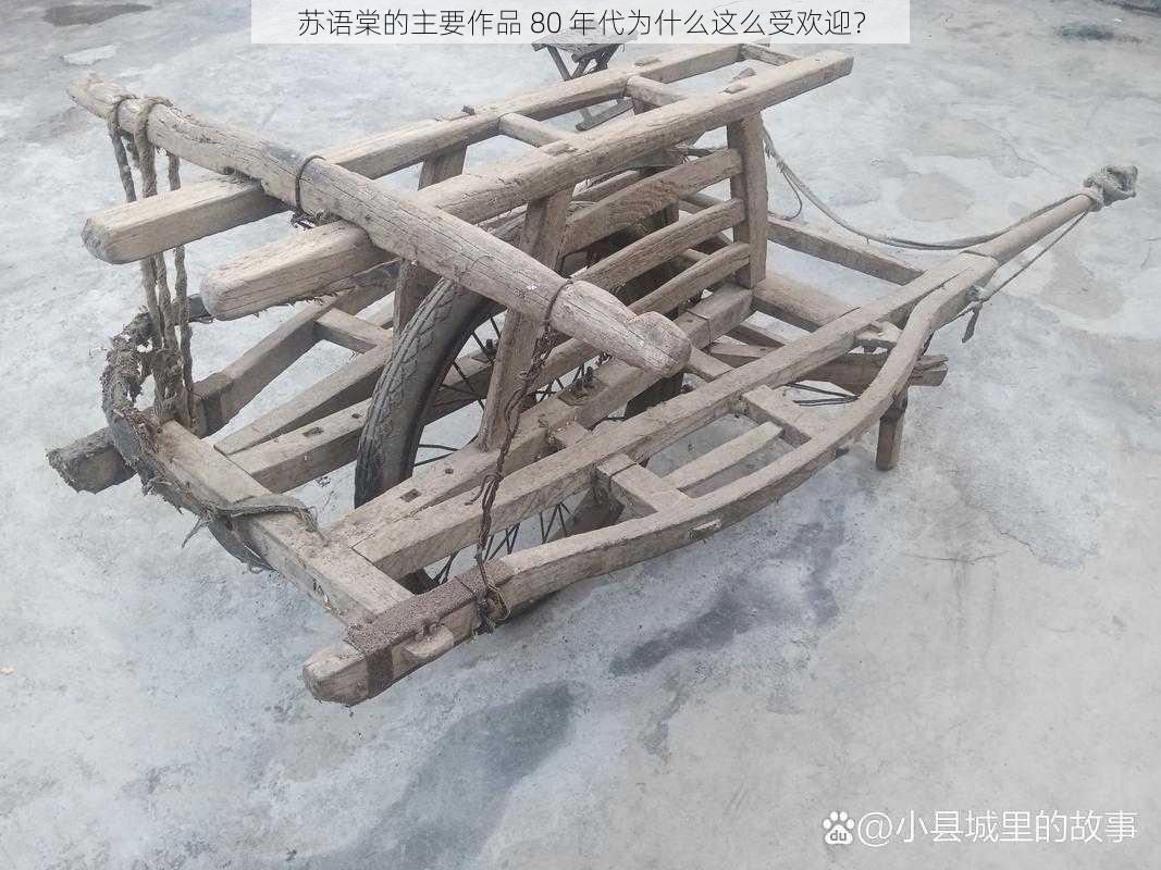 苏语棠的主要作品 80 年代为什么这么受欢迎？