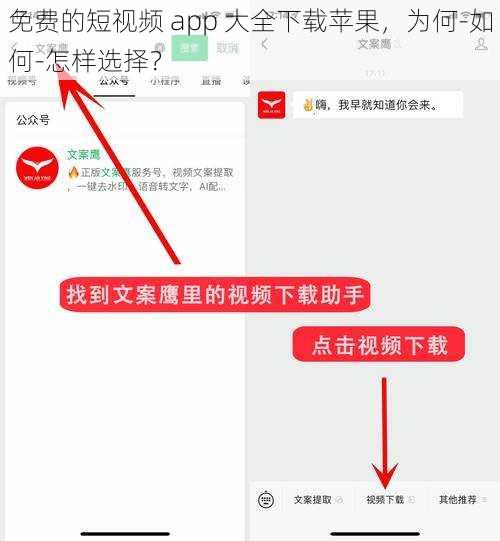 免费的短视频 app 大全下载苹果，为何-如何-怎样选择？