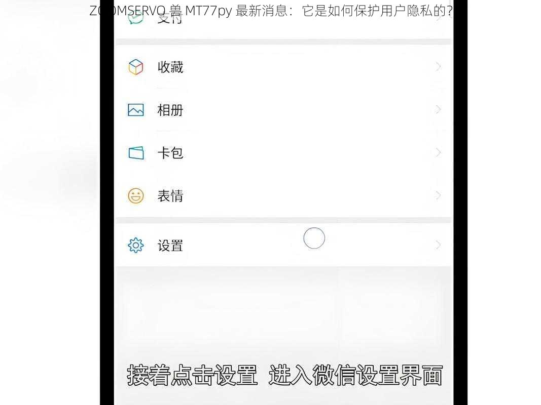 ZOOMSERVO 兽 MT77py 最新消息：它是如何保护用户隐私的？