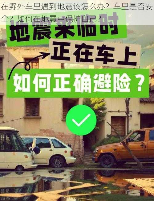 在野外车里遇到地震该怎么办？车里是否安全？如何在地震中保护自己？