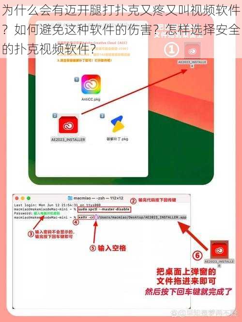 为什么会有迈开腿打扑克又疼又叫视频软件？如何避免这种软件的伤害？怎样选择安全的扑克视频软件？