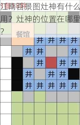 江南百景图灶神有什么用？灶神的位置在哪里？