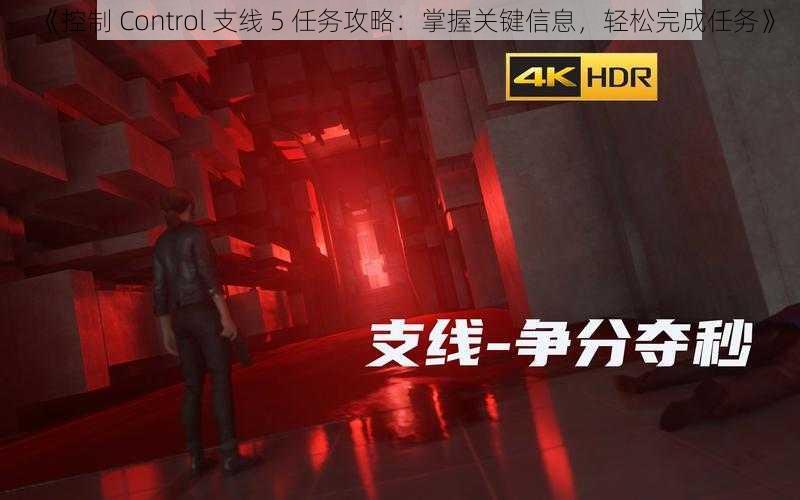 《控制 Control 支线 5 任务攻略：掌握关键信息，轻松完成任务》