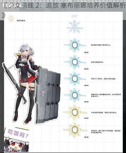 《少女前线 2：追放 塞布丽娜培养价值解析》