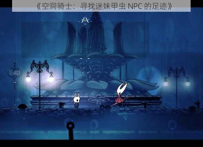 《空洞骑士：寻找迷妹甲虫 NPC 的足迹》